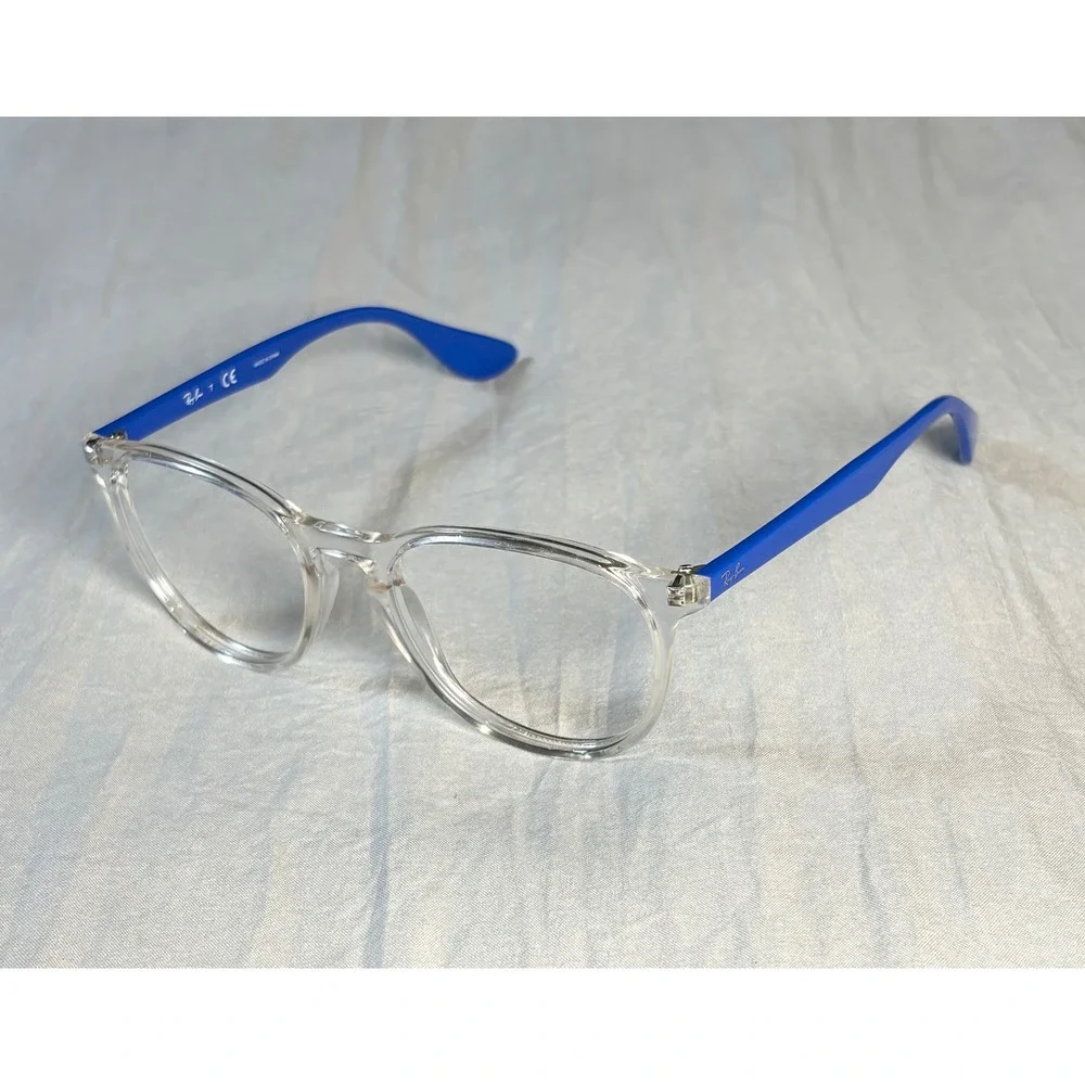 Ray-Ban RB 7046 5734 Erika * frames only* blue clear  Eyeglasses  51-18 140